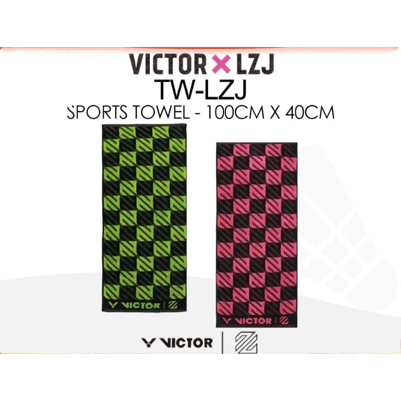 ผ้าเช็ดตัว Victor TW LZJ // ผ้าขนหนู Original TW LZJ Victor Sport