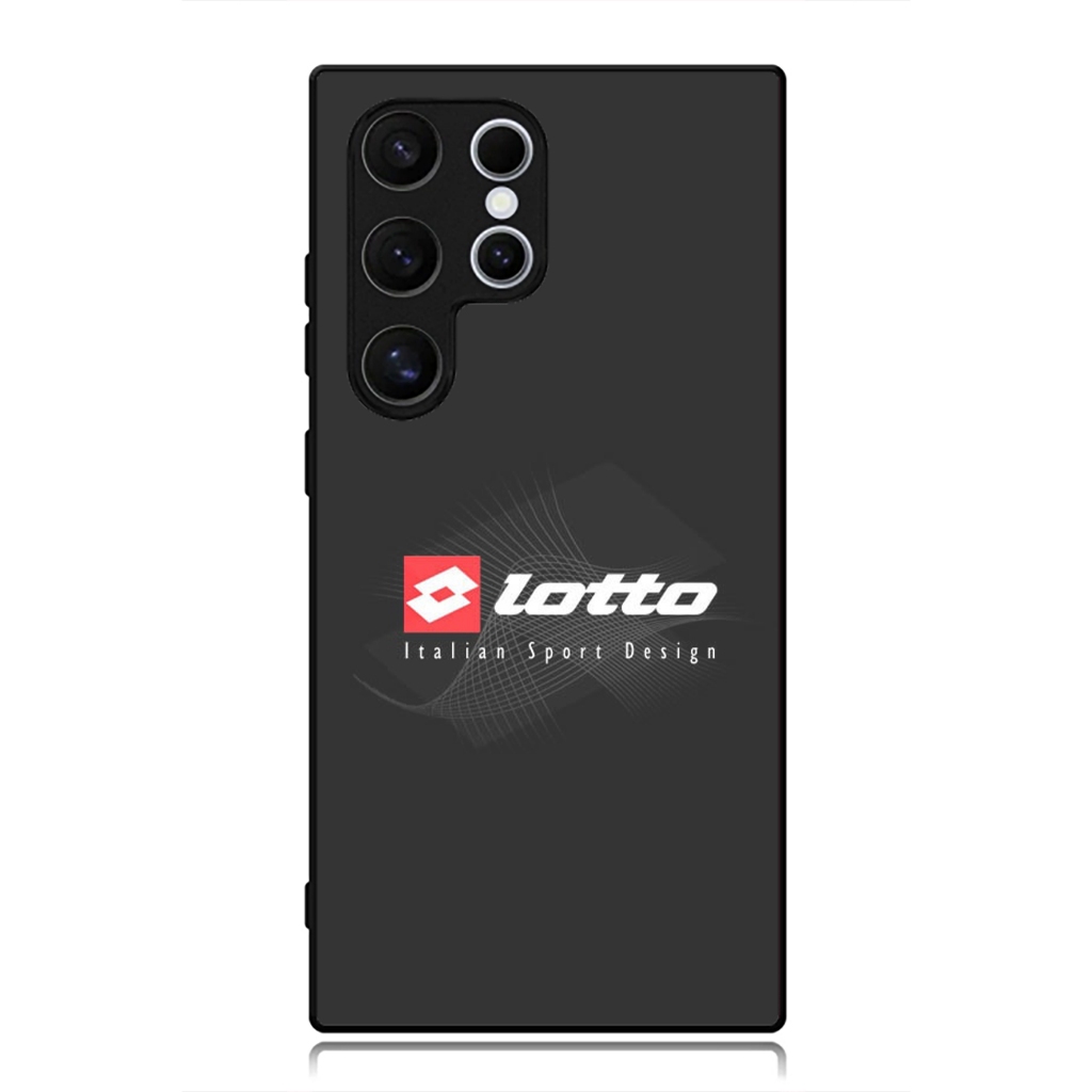 เคสโทรศัพท์ Samsung Galaxy S25 S24 S23 S22 S21 S20 S10 Ultra Plus Tpu โลโก้ LOTTO แบบกําหนดเอง