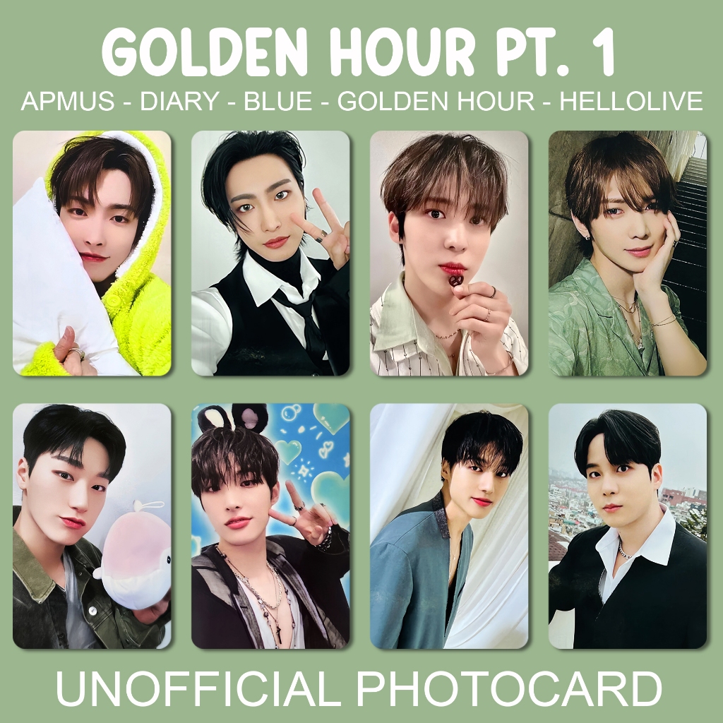 [UNOFFICIAL PHOTOCARD] ATEEZ - GOLDEN HOUR PT.1 [1]