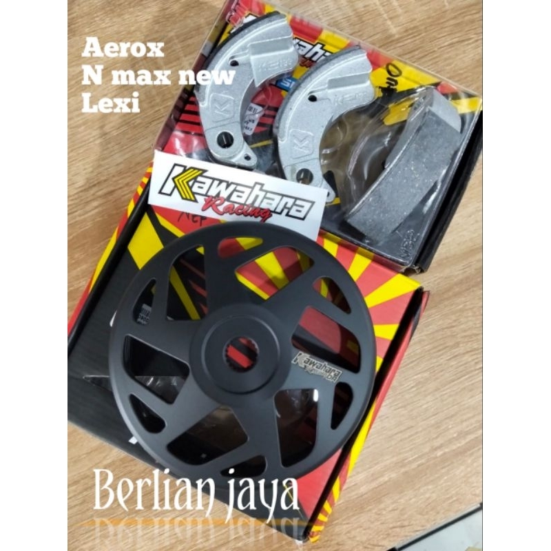 แพ็คเกจรอก Cvt ชามคลัทช์คู่ คลัตช์อัตโนมัติ Kawahara สําหรับรถมอเตอร์ไซค์ new/nmax new/aerox/Lexi