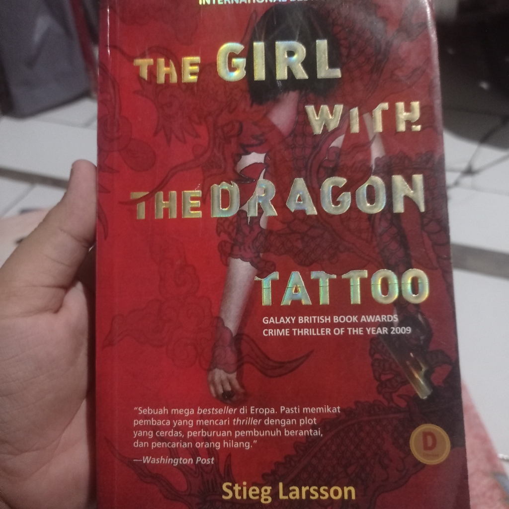 [Preloved] The Girl with the Dragon Tattoo Stieg Larsson