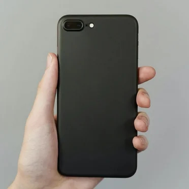 CASE PREMIUM BLACK IP 7 PLUS / IP 8 PLUS - Softshell Matte Black