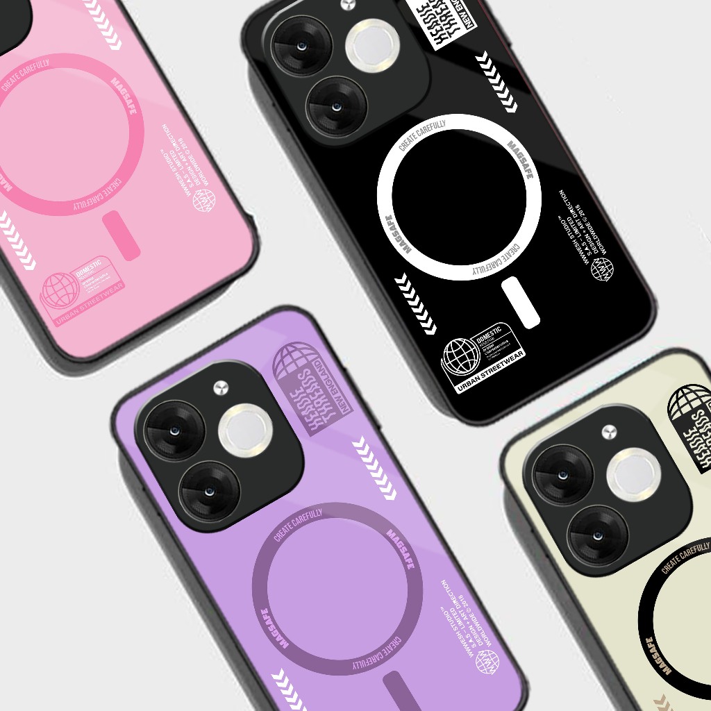 [SK115] Softcase Glass Kaca For All Type Itel a58 s16 s17 a70 a50 a80 p65 rs4 s25 vision 3+ vision 1