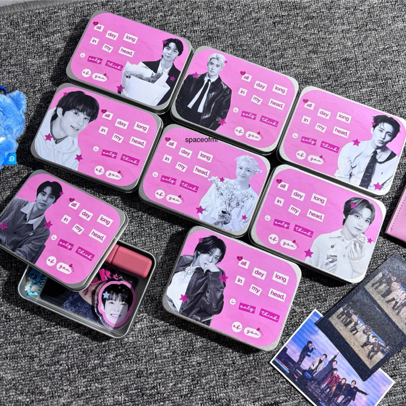 เฉพาะคุณ tincase - เวอร์ชั่น nct 127 | กล่องดีบุกอเนกประสงค์ กล่องเหล็กสามารถกล่องเก็บของ ilichill t