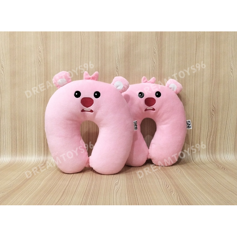 DREAMTOYS96 หมอนรองคอแบบห่วง พนักพิงศีรษะ ปุ่มพยุงคอแบบห่วง