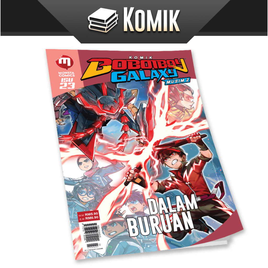 BoBoiBoy Galaxy Comic ซีซั่น 2: ฉบับที่ 23 COUNT IN HURRY UP