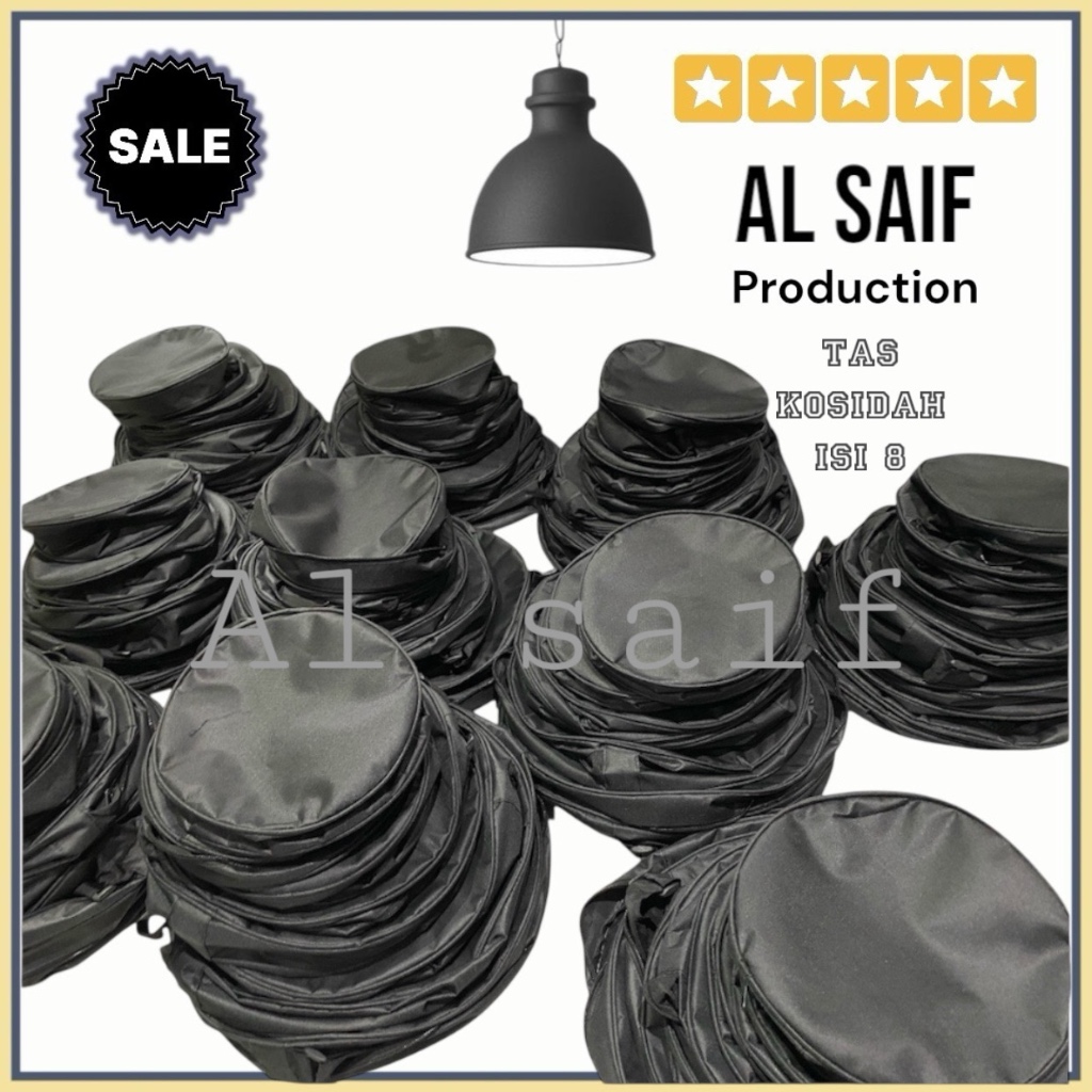 กระเป๋า qosidah ครบชุด/ชุด 8 qosidah lasqi abana lasqi horroh las