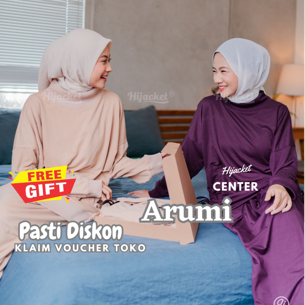 Hijacket original Arumi New Style Hijabers เสื้อแจ็คเก็ตมุสลิม Arumi series