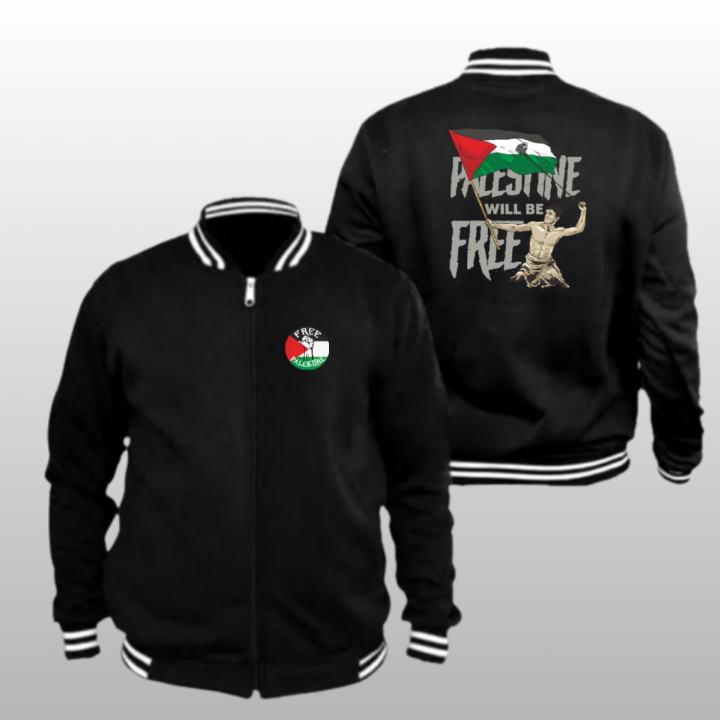 Palestine Varsity Jacket F11 Custom Varsity Jacket