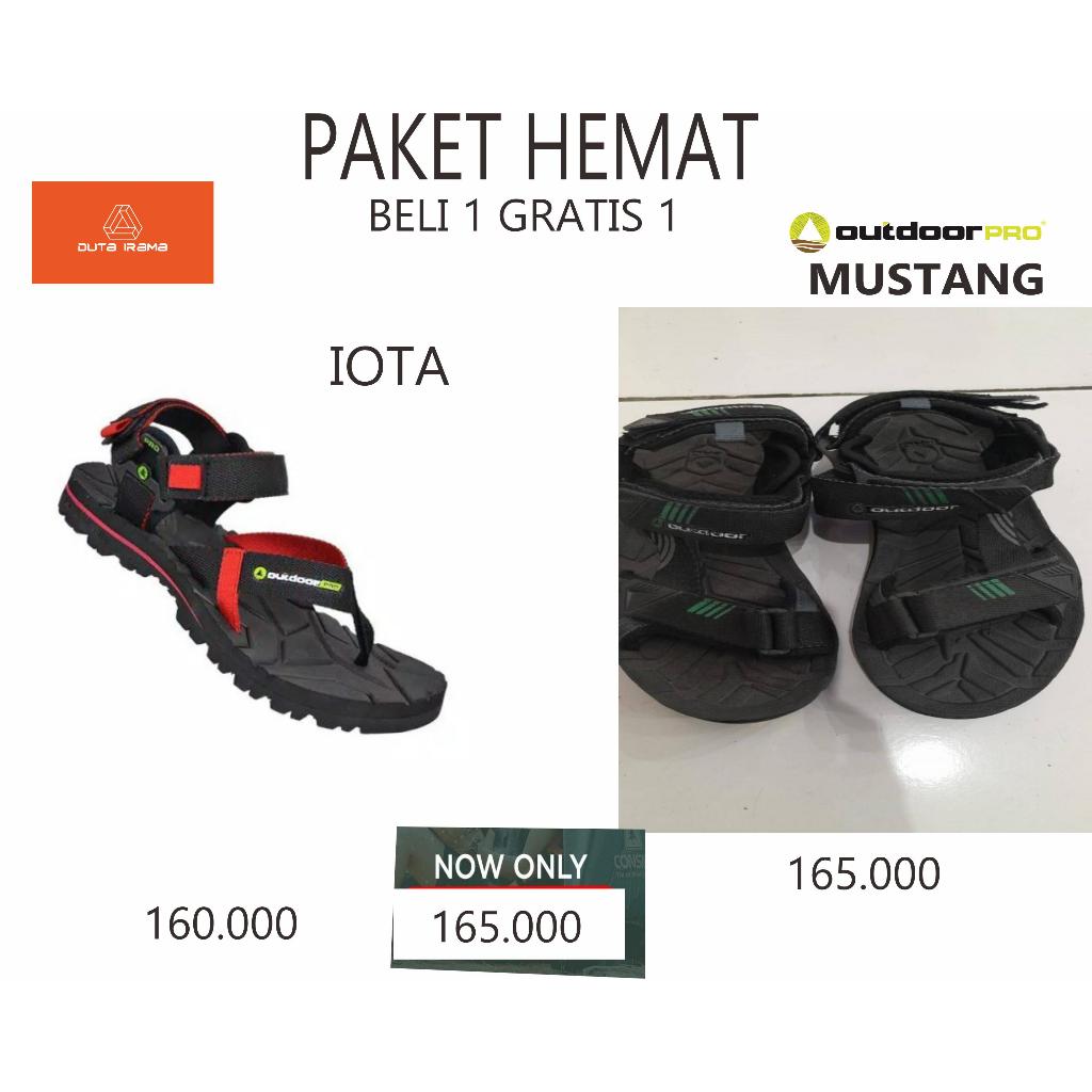 DUTAIRAMA - SAVING PACKAGE BUY 1 แถม 1 MUSTANG OUTDOOR SANDALS + IOTA