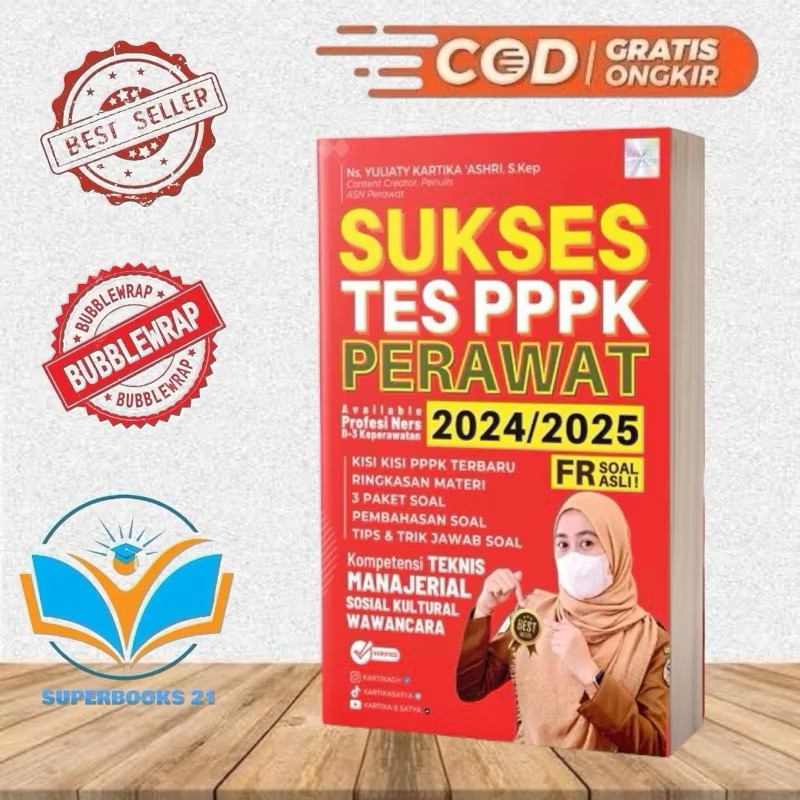 PPPK NURSE TEST SUCCESS BOOK 2024/2025 EDITION