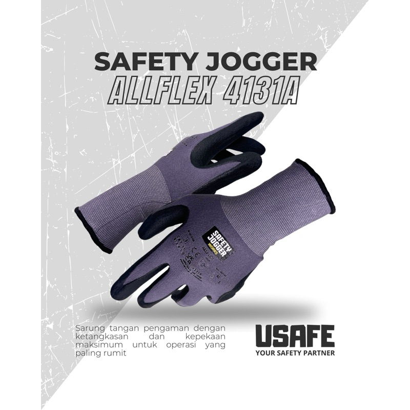 ใหม่!!! ถุงมือ Safety Jogger Allflex