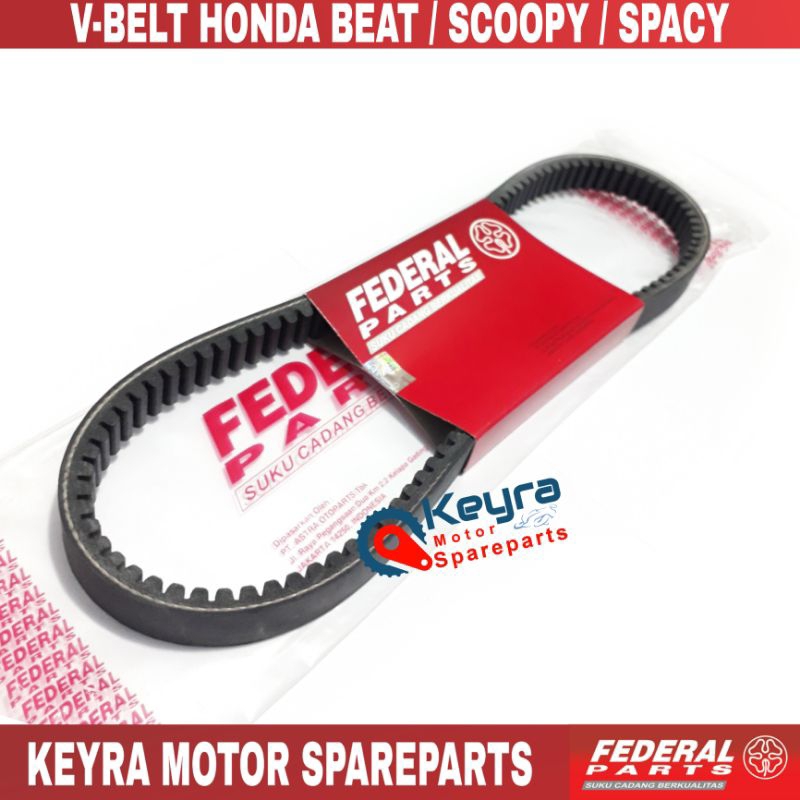 V BELT FEDERAL HONDA BEAT / SCOOPY / SPACY 23100-KVY-2100 ORIGINAL FEDERAL