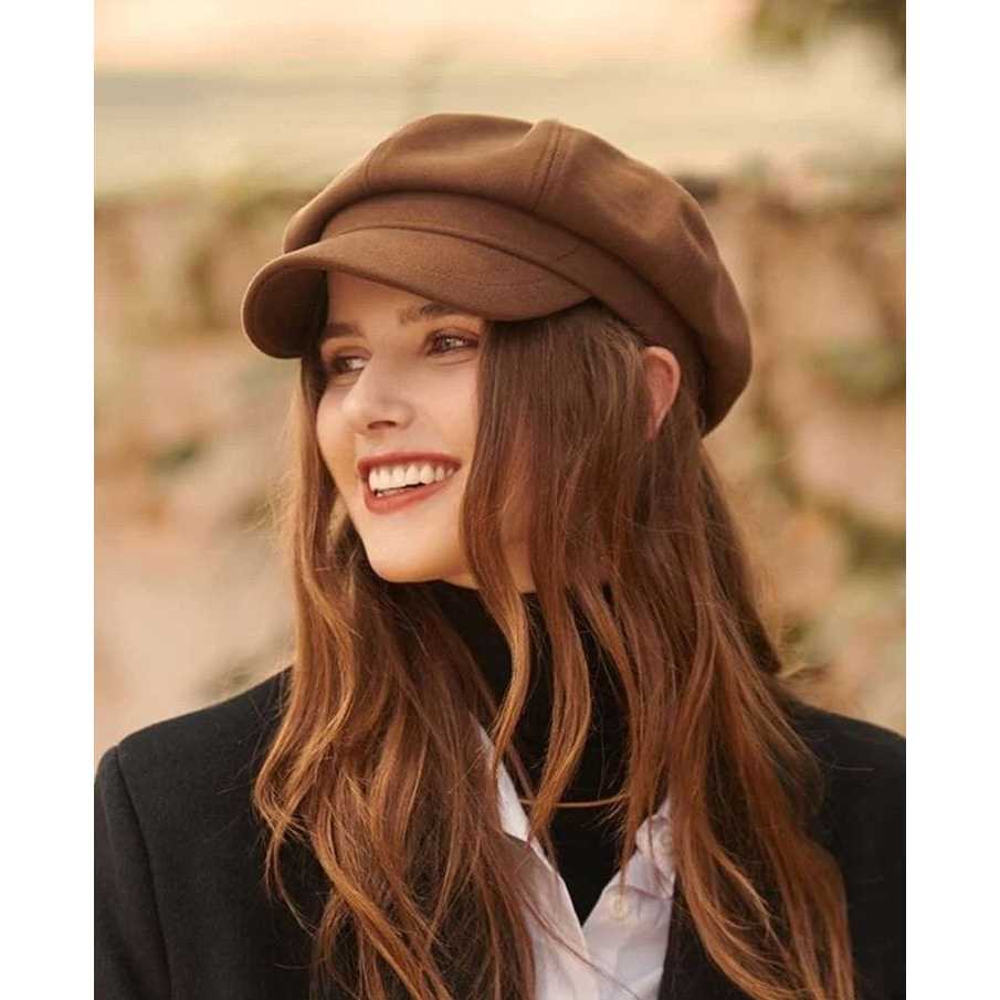 NA Apolo Apollo Newsboy จิตรกร Thomas Shelby Peaky Vintage Beret หมวกญี่ปุ่นเกาหลี