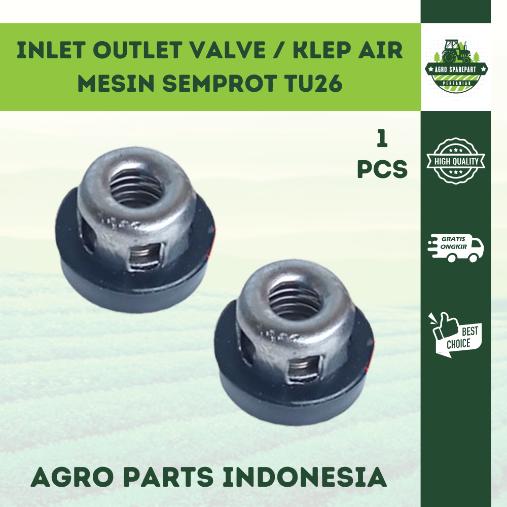 MESIN วาล์ว Assy วาล์วน้ํา TU26 Inlet Outlet เครื่องพ่นสารเคมีศัตรูพืช 2 จังหวะ 777 888