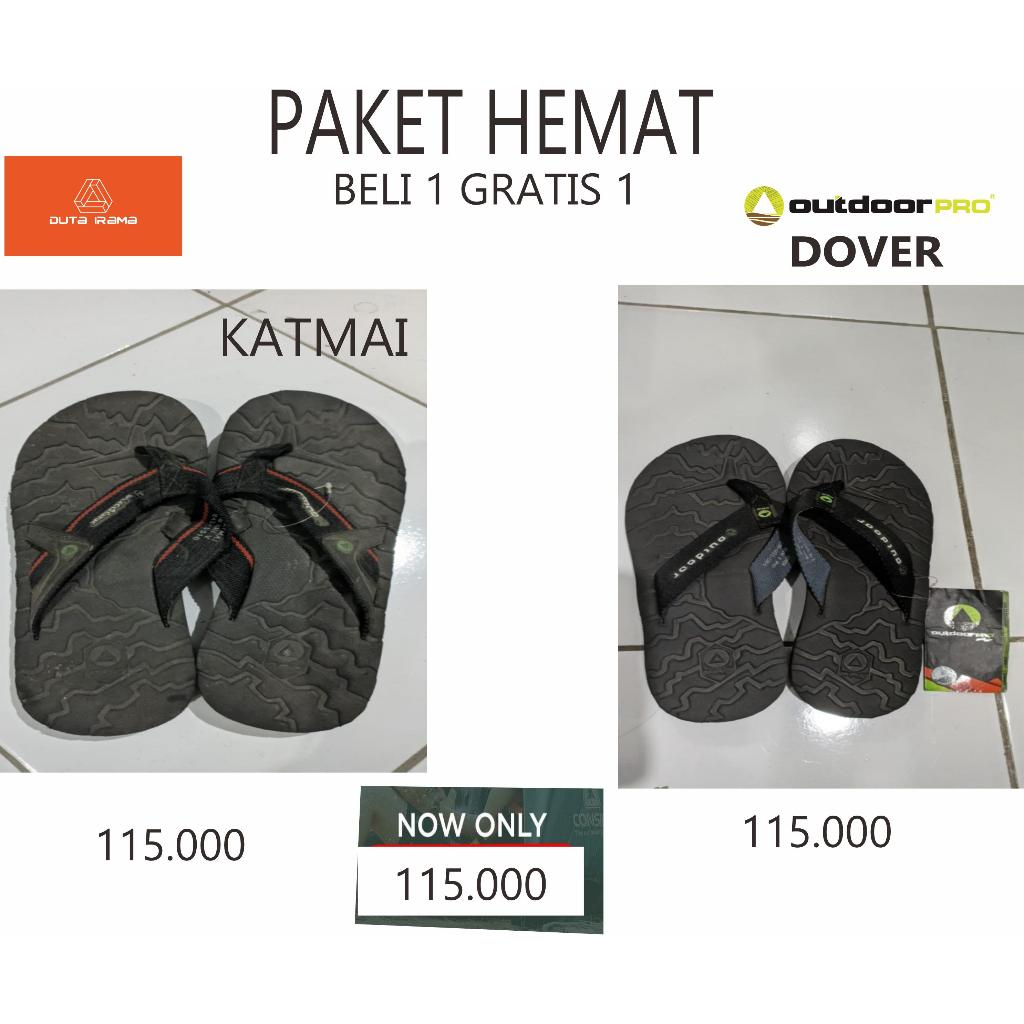 DUTAIRAMA - SAVING PACKAGE BUY 1 แถม 1 KAMAI OUTDOOR SANDALS + DOVER