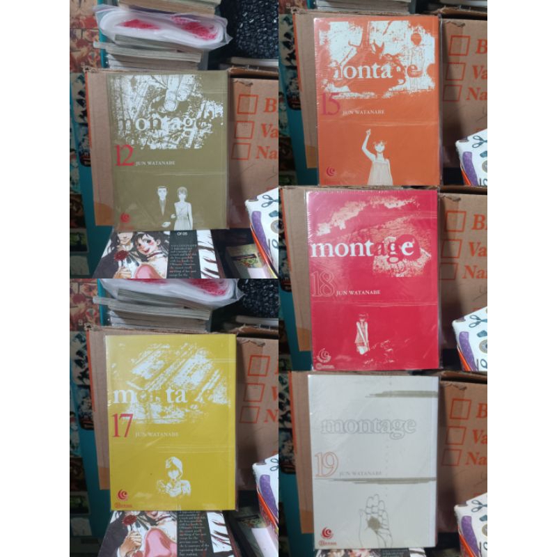 Montage comic 12,15,17,18,19 ซีล / Montage comic vol 12,15,17,18,19