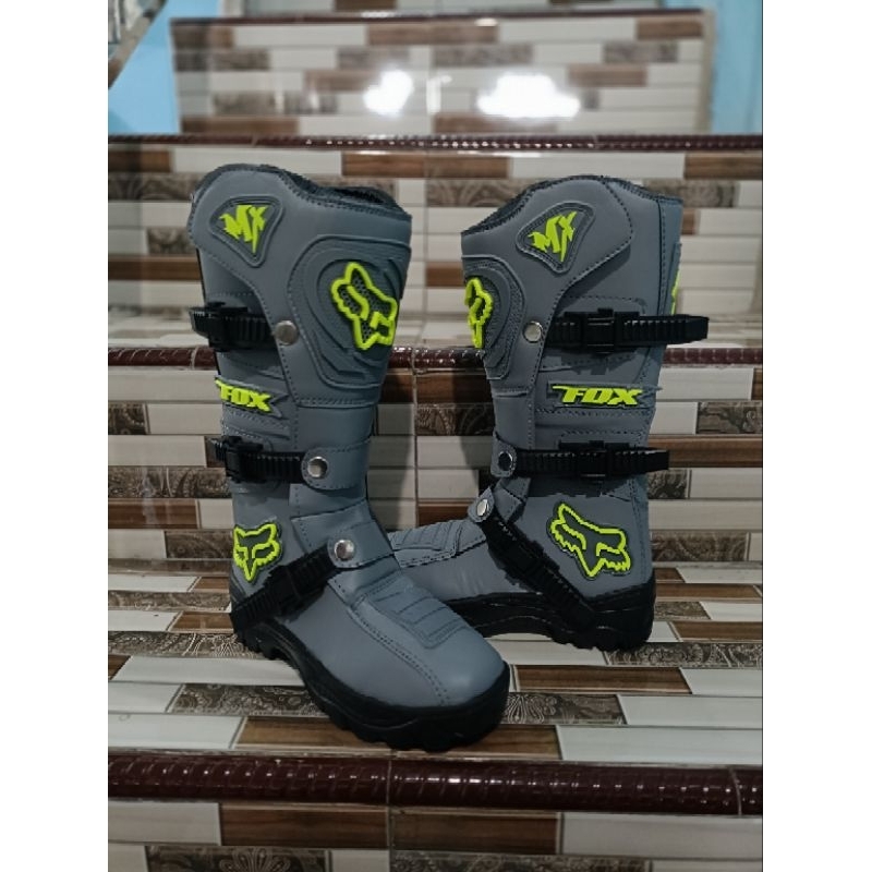 Kids Motocross Trail boots/mini cross kids รองเท้านิรภัย 2025