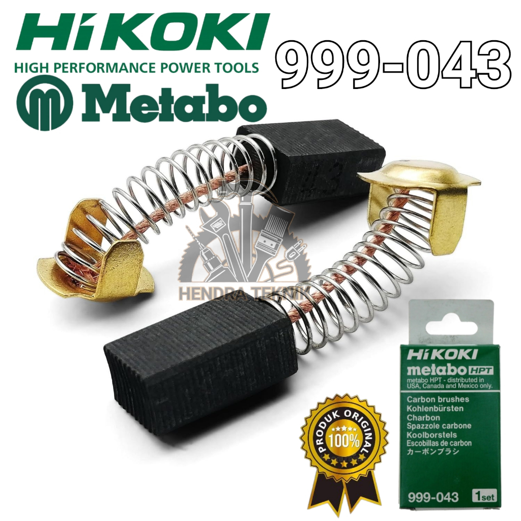 ต้นฉบับแปรงคาร์บอน GRIND HITACHI HI KOKI ถ่านหิน BOSTEL CB 043 CHARCOAL SEPUL 999-043 บุชถ่านหินTEL 