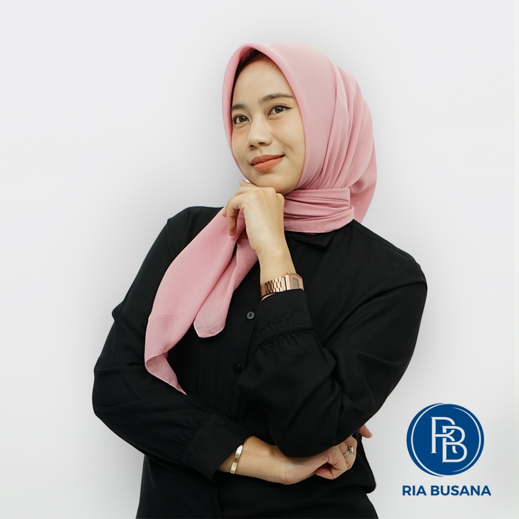 Ria Busana - LF Alfina - ศิลปะผ้าพันคอทรงสี่เหลี่ยมธรรมดา LF-99