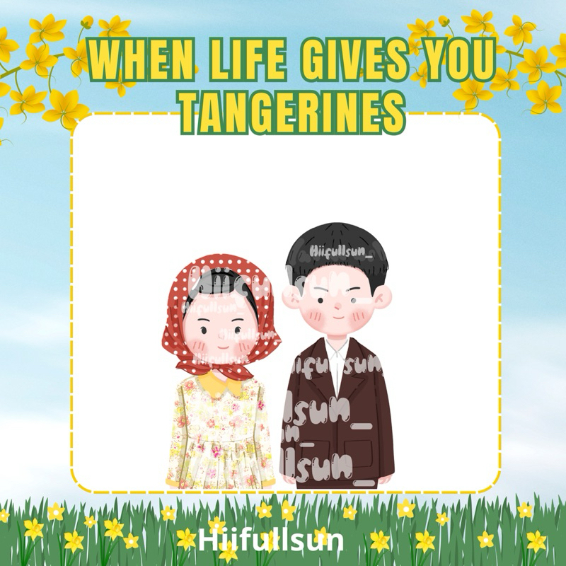 Gantungan เมื่อชีวิตให้คุณพวงกุญแจ tangerines kdrama พวงกุญแจ iu park bogum