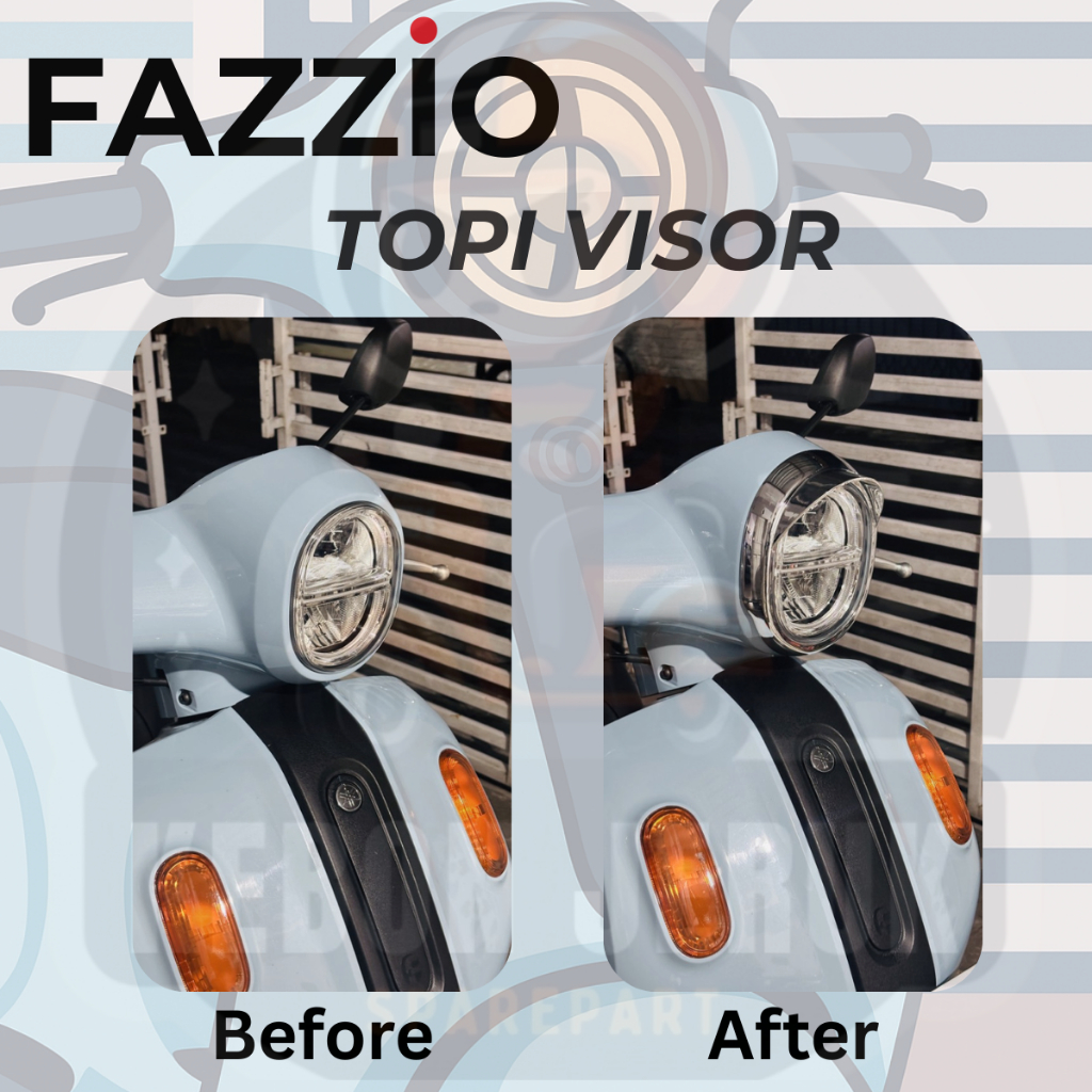 Fazzio Chrome Black Doff Black Glossy Cream สีเทา Smooth Finishing คุณภาพ Visor หมวก