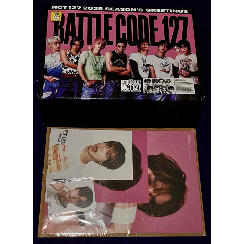 SHARING SEASON GREETING 2025 NCT 127