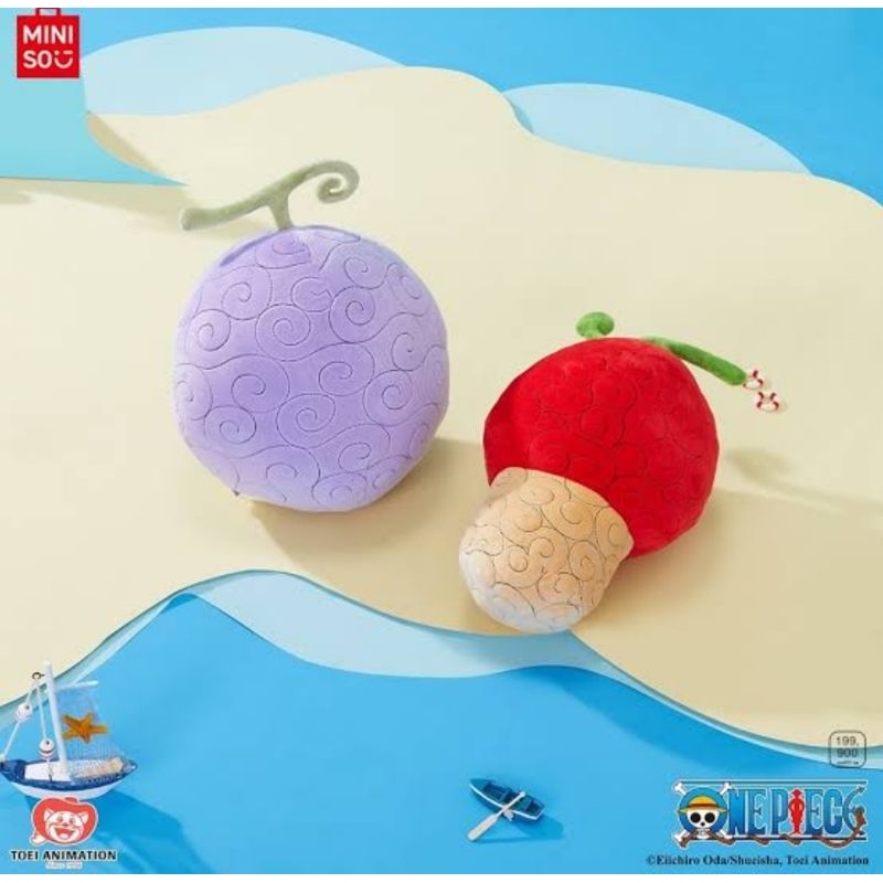 ตุ๊กตาผลไม้ปีศาจ One Piece x Miniso