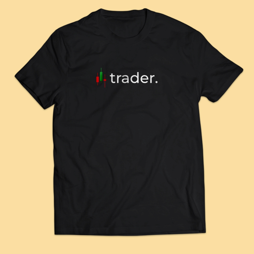 TRADER Forex เสื้อยืดผู้ชายผู้ใหญ่สต็อกเสื้อ Unisex PageKaos