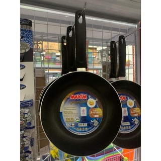 [Packing Kardus Tebal] Maspion Maxim Valentino -  Wajan Teflon Anti Lengket Uk. 20, 22, 24, 26cm