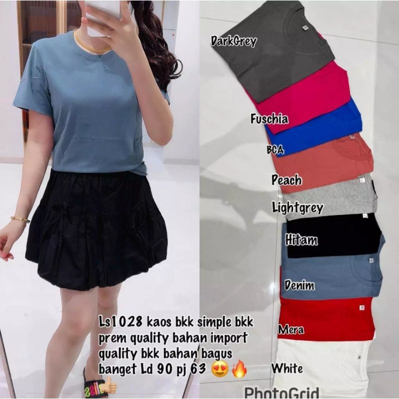 Ls1028 SIMPLE BANGKOK T-SHIRTS / เสื้อยืดใหม่ / ท็อปส์ซูผู้หญิง