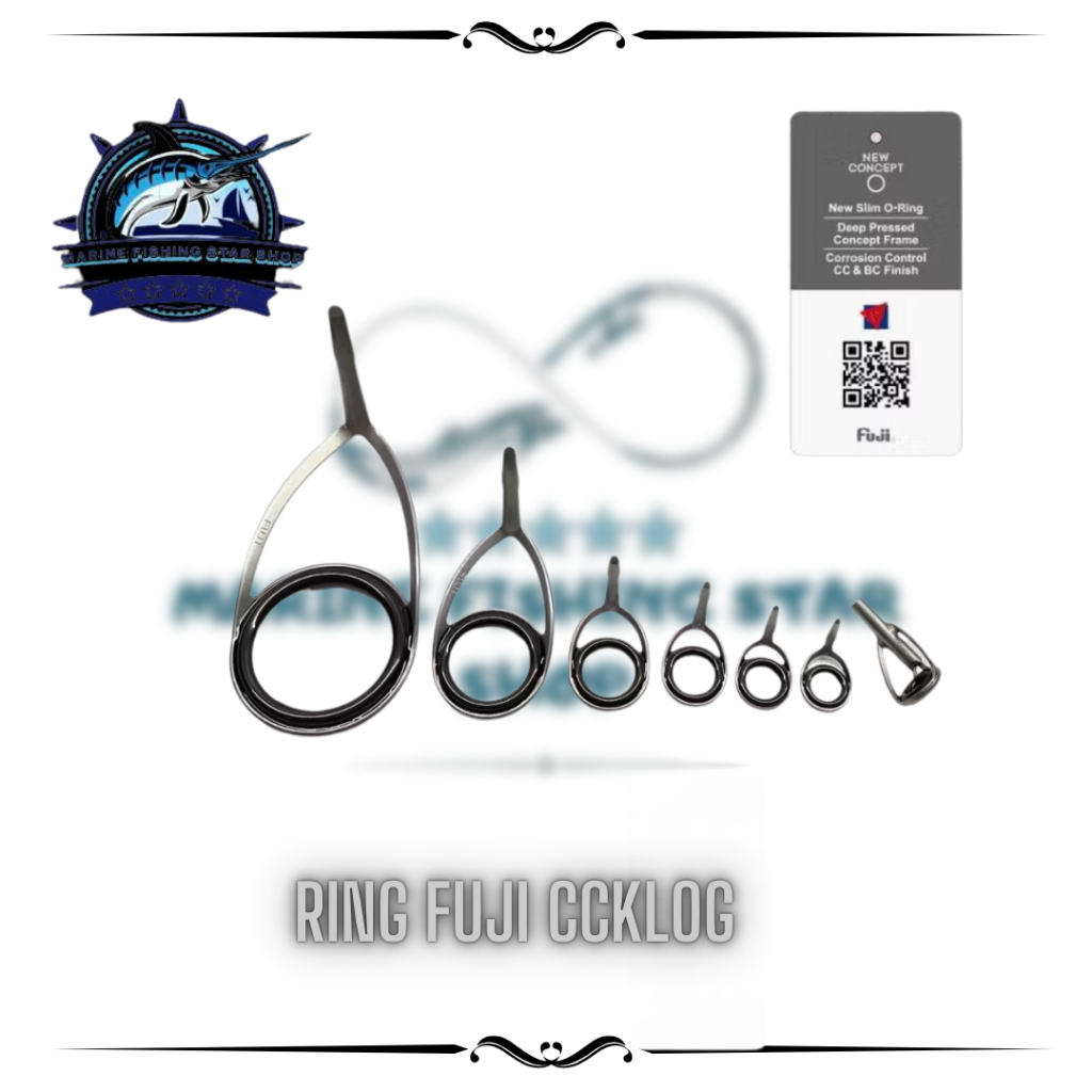 FUJI ccklog และ ccktog GUIDE RING - FUJI Kseries GUIDE RING set galatama