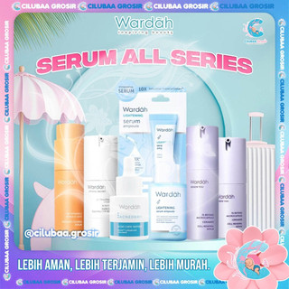 WARDAH Serum Series || Lightening 5% Niacinamide Serum Ampoule || Renew You 1% Retinol Microcapsule Ceramide Cell Renewal Serum || Acnederm || C-Defense || Crystal Secret