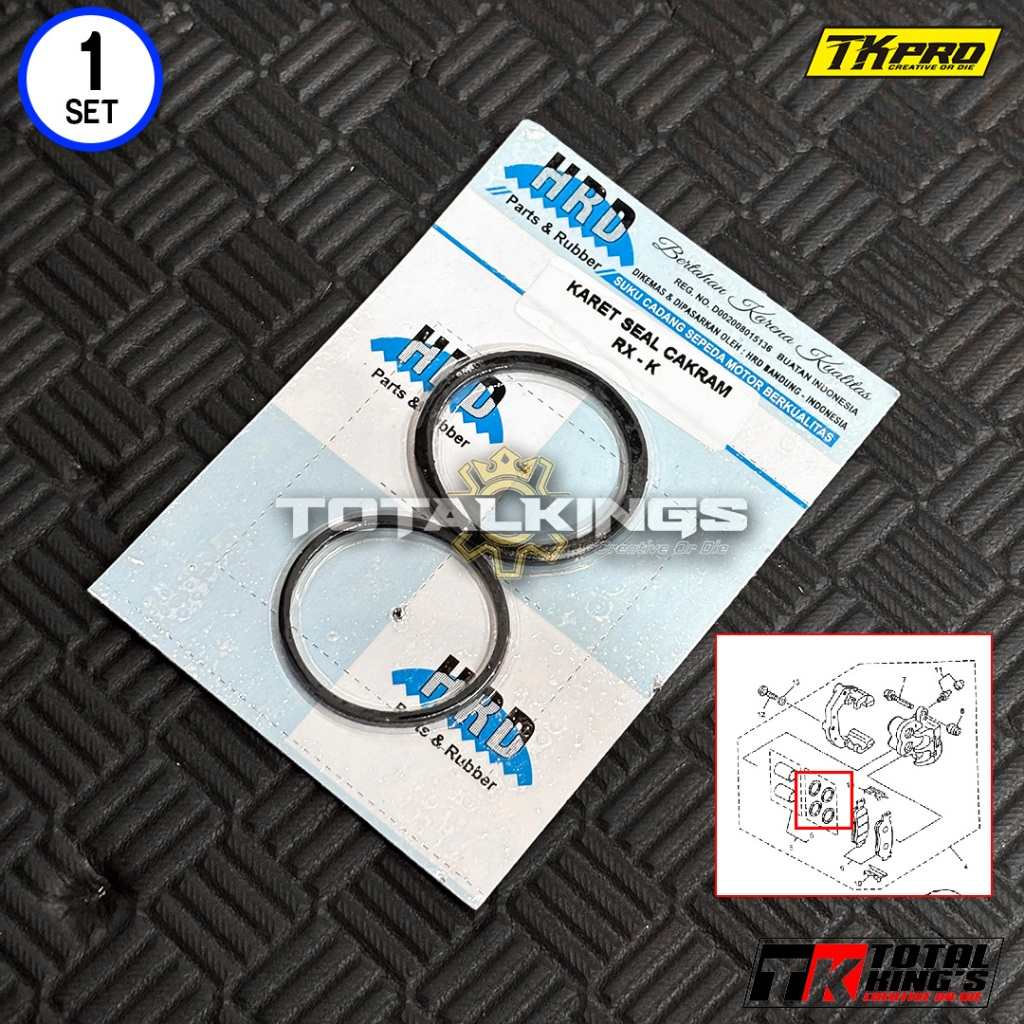 ซีลยาง PISTON CALIPER RXKING OLD YEAR 1 PISTON