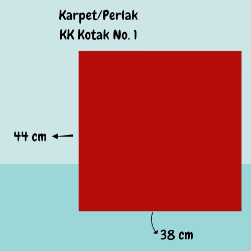 MERAH RED SQUARE CARPET NUMBER 1