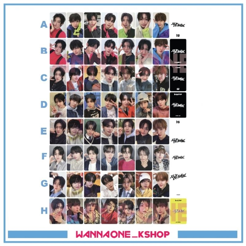 Photocard kickflip flip it kick it อัลบั้ม pub