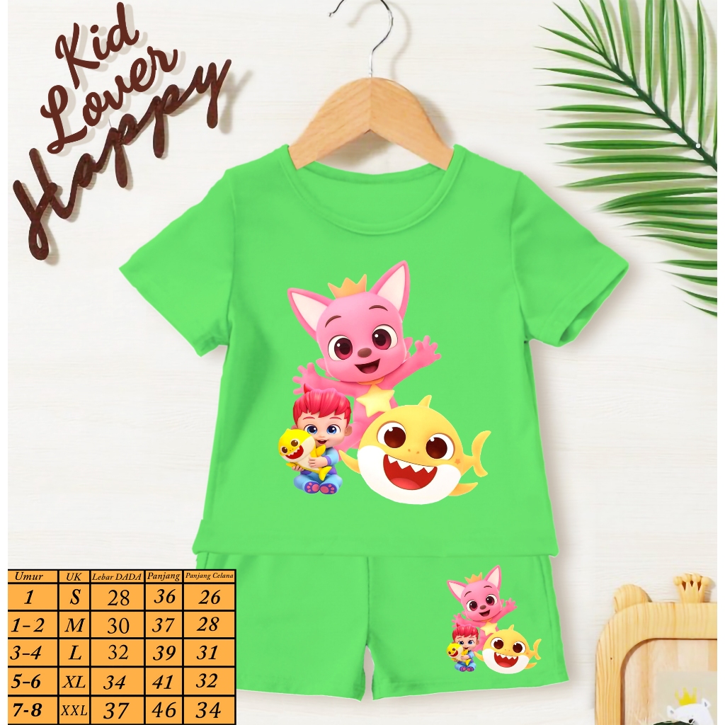 ชุดเด็ก Baby shark / เสื้อผ้าโปรดสําหรับเด็ก