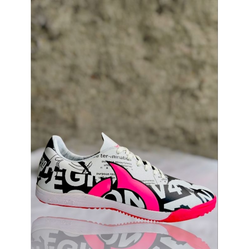 ORTUSEIGHT LEGION V4 สีขาว FUTSAL รองเท้าคุณภาพดีที่สุด