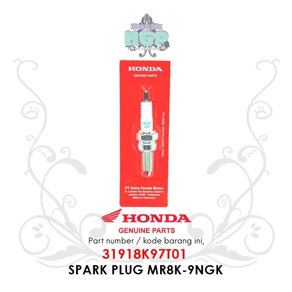31918K97T01 - PCX 150 K97 หัวเทียน (Mr8K-9Ngk Spark Plug)