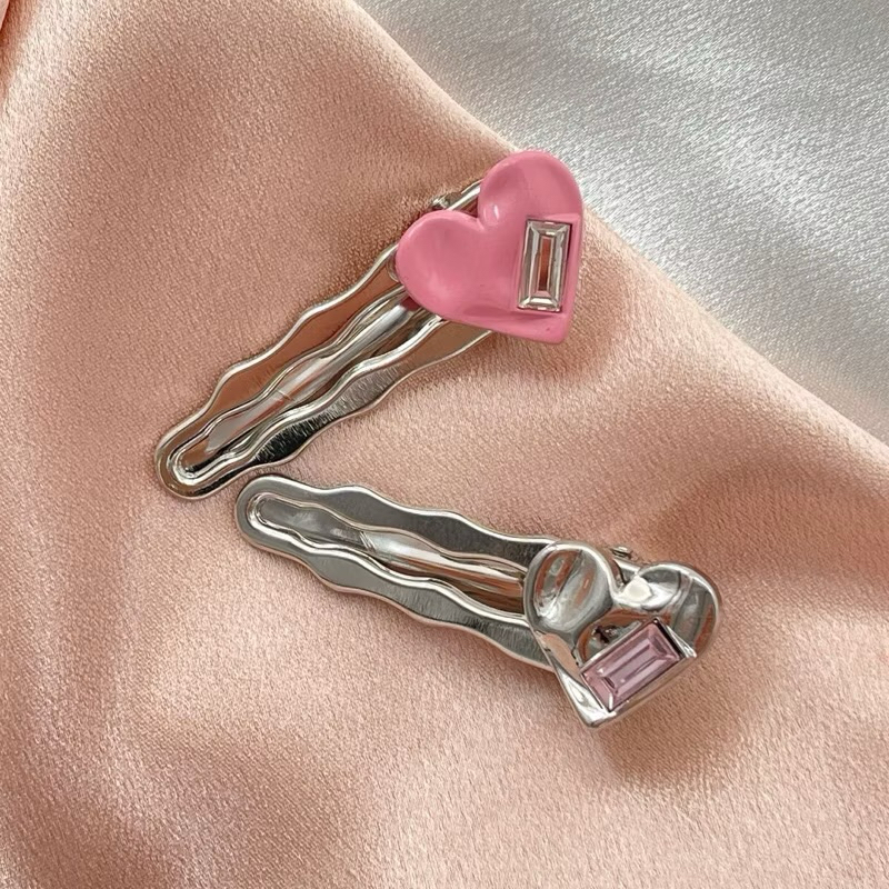 กิ๊บติดผมวัยรุ่น Love Star Bangs Clip คลิปผู้หญิง กิ๊บติดผมไร้ขอบ Cool Sweet MK Korean Love miumiu ก