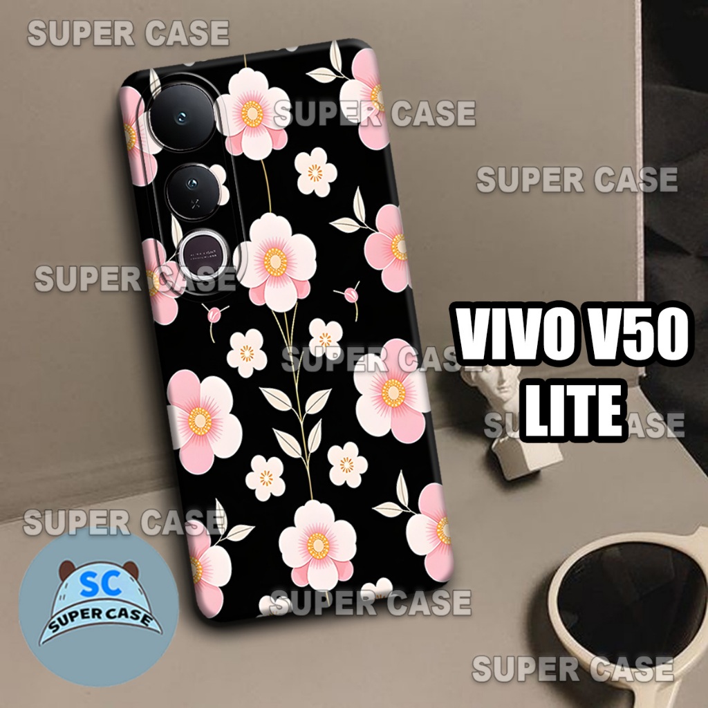 (Q50) Procamera Softcase สําหรับ VIVO V50 LITE HP ใหม่ล่าสุด | สาว MOTIF | เคส VIVO V50 LITE | เคส V