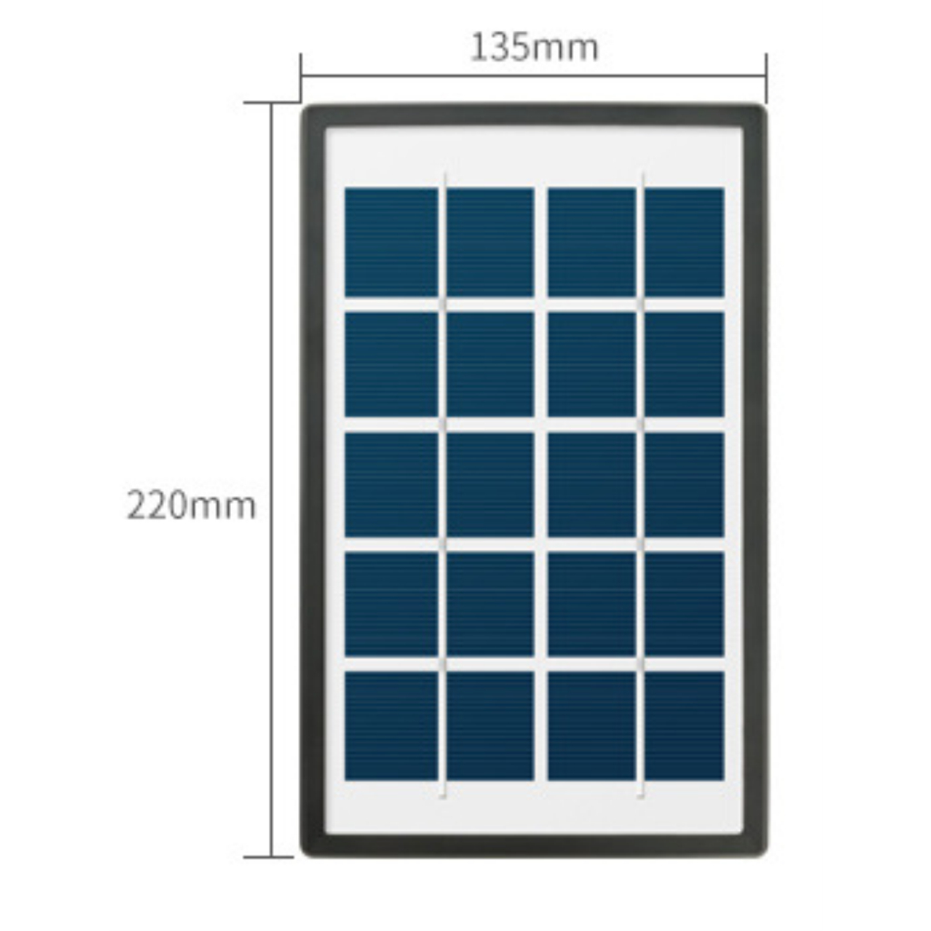 แผงโซล่าเซลล์ 3W 5V แผงโซล่าเซลล์โซล่าเซลล์ 3WP 5V
