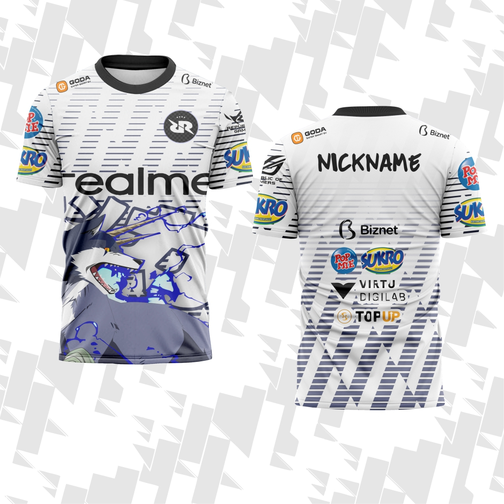 RRQ HOME/AWAY JERSEY MPL 2025 ฟรี COSTUME NAME
