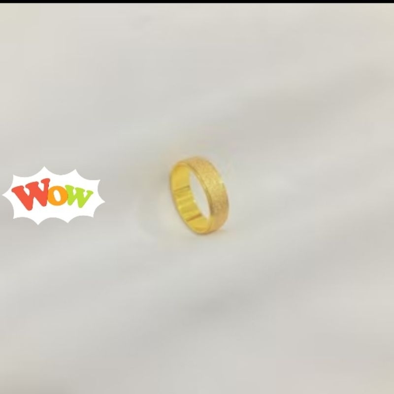 SAND RING สําหรับ WEDDING, ENGAGEMENT, WEDDING 1/2 SIDE 24 จานทอง