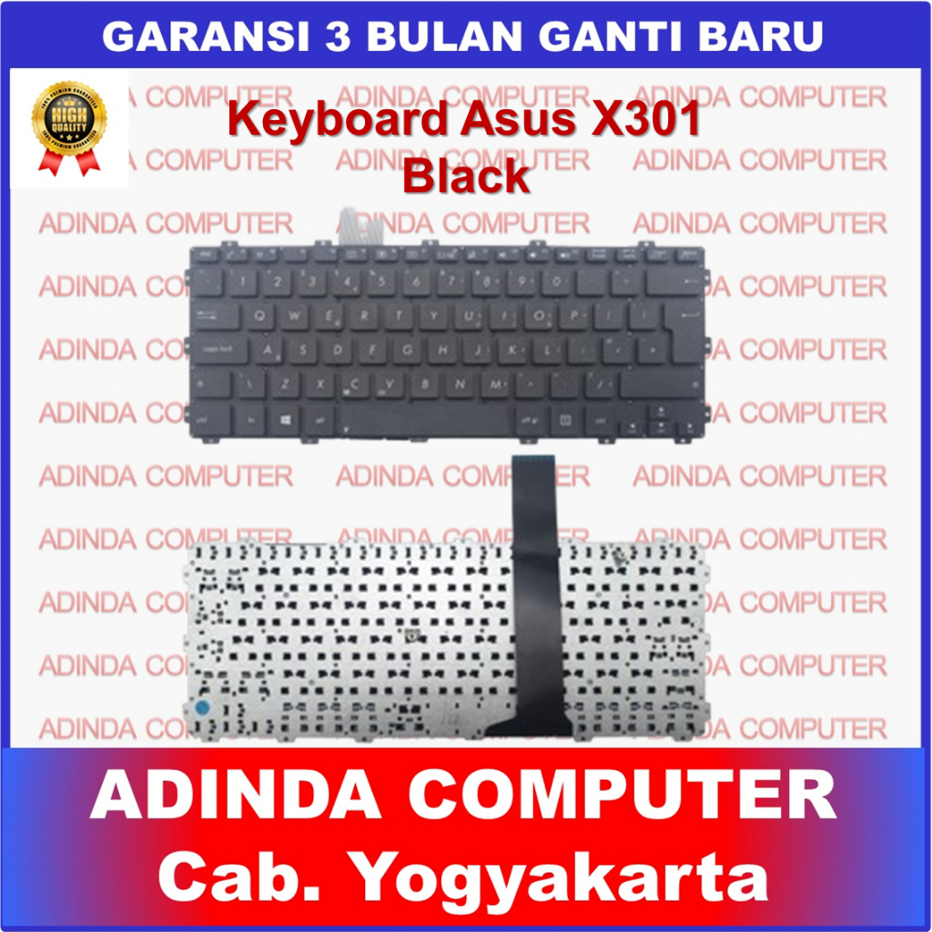 Asus X301 X301A X301S X301K X301U X301EB F301 F301A แป้นพิมพ์สีดํา