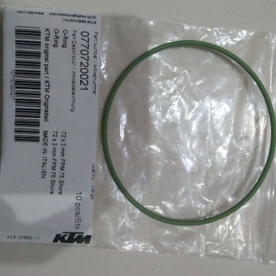 KTM Husqvarna KTM Husqvarna CYLINDER หัว O-RING 125,200 98/16 รหัสสินค้า: 0770720021