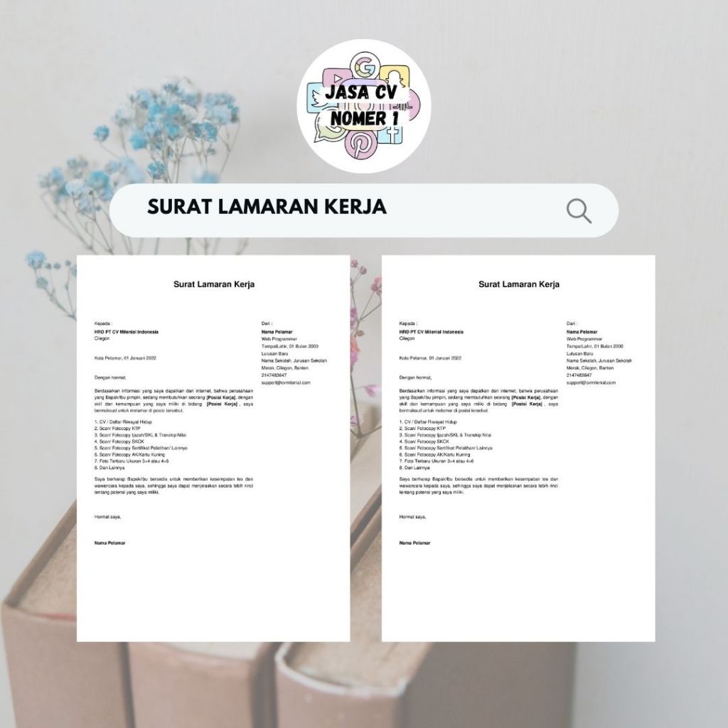 JOB APPLICATION LETTER SERVICES