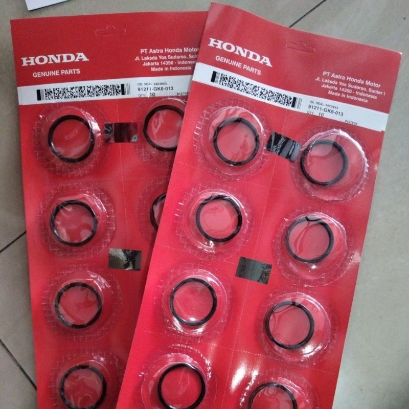 ซีลน้ํามัน 34X39X3 / 91211-GK8-013