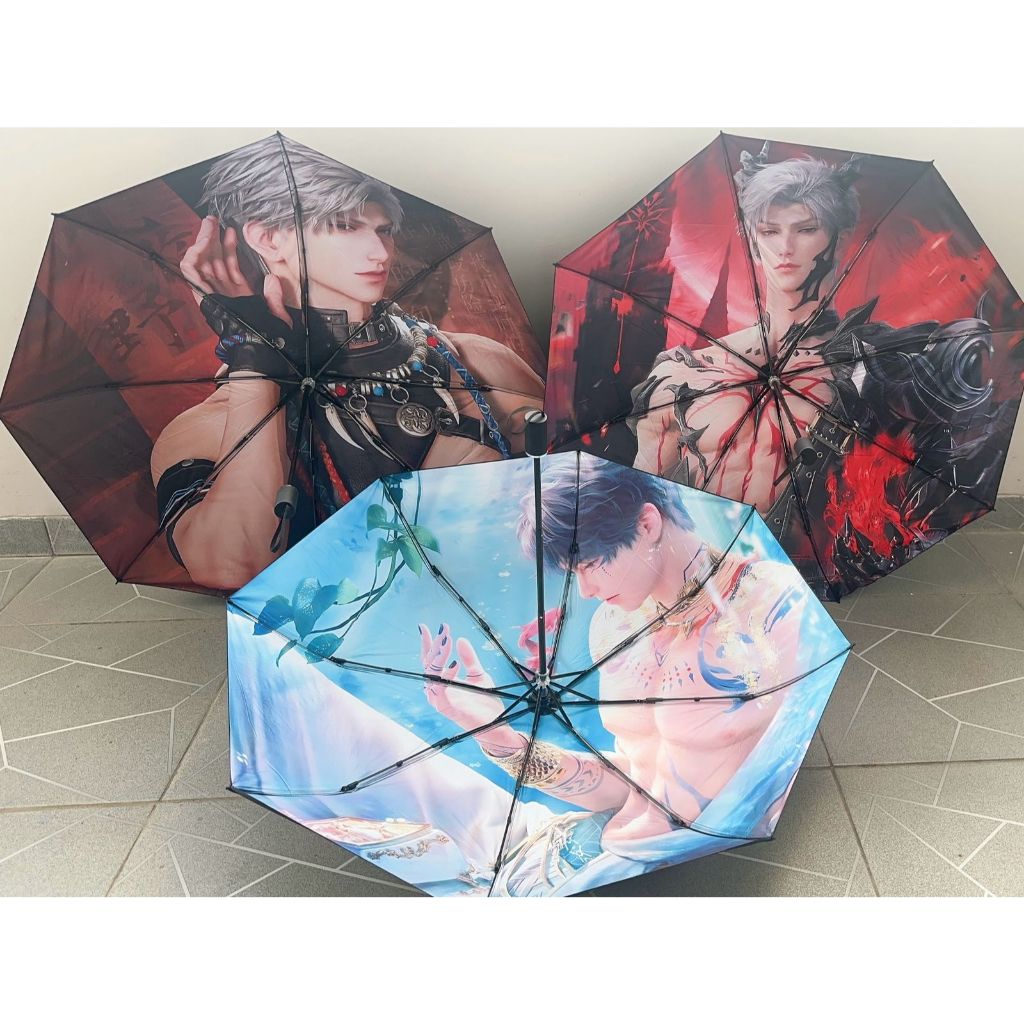 < MA > Muscle SYLUS & XAVIER Umbrella Character Design LOVE และ DEEPSPACE Umbrella SILUS RAFAEL ZAYN