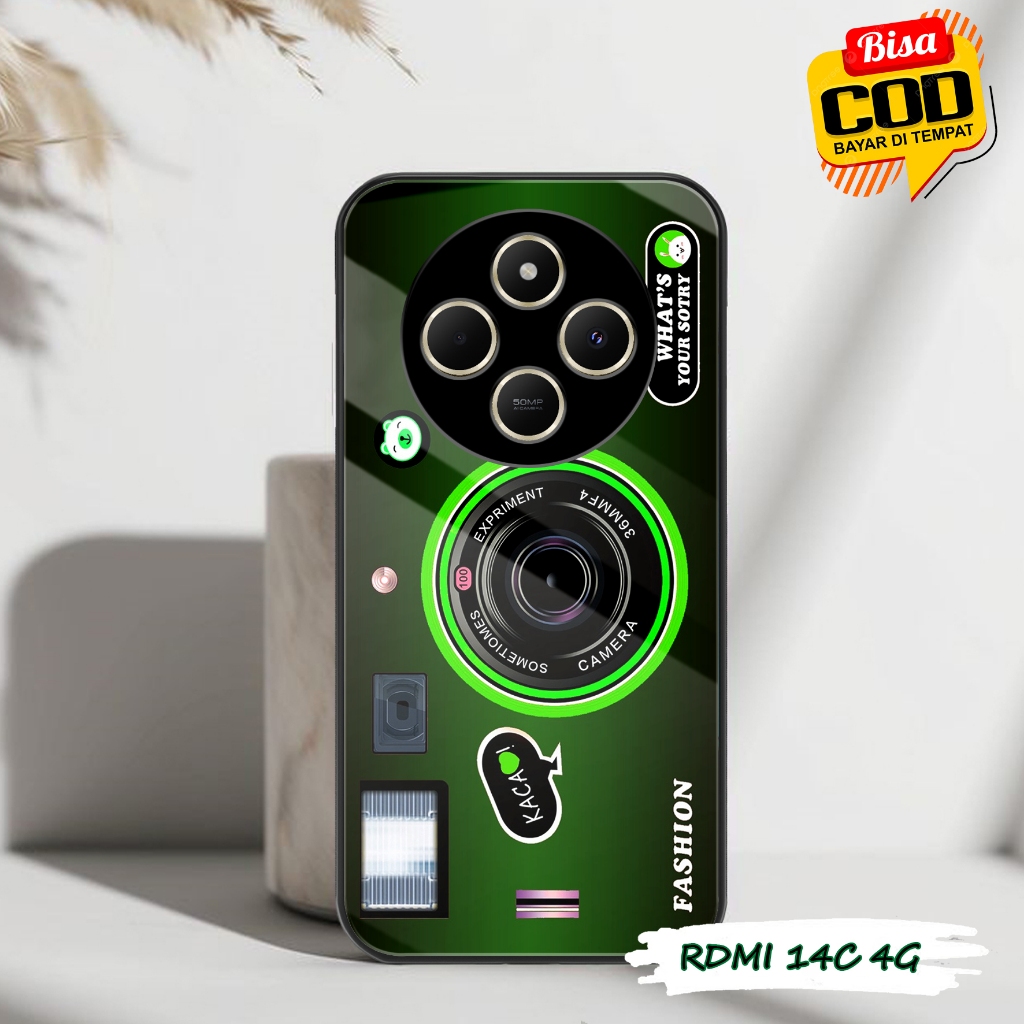 เคส HP REDMI 14C - เคส REDMI 14C - STORE CASE (กล้อง) - 2D Premium Glossy - Glossy Softcase - เคสโทร